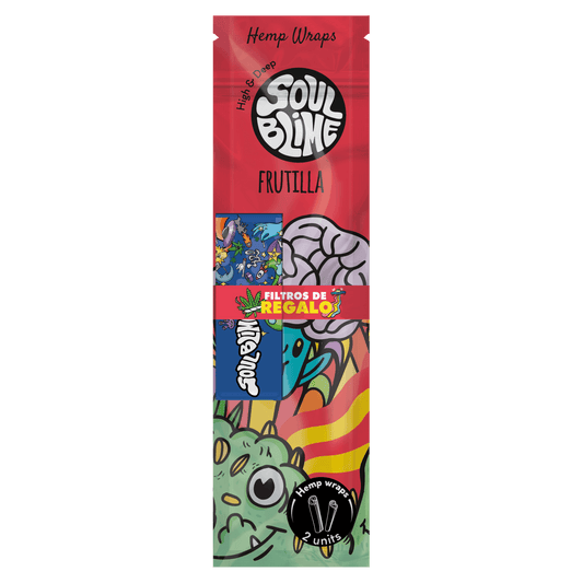 Blunt Hemp Wraps Soulblime Sabores Frutales