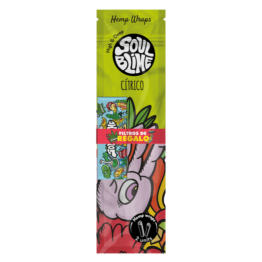 Blunt Hemp Wraps Soulblime Sabores Clasicos