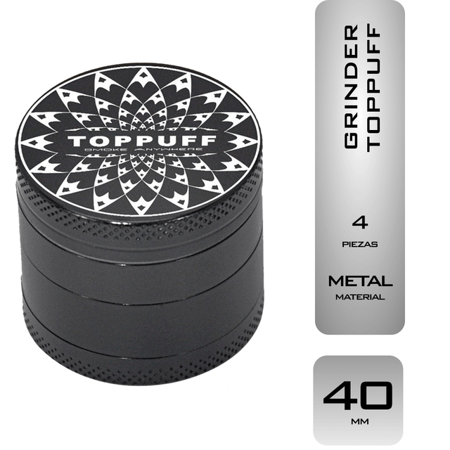 Grinder Toppuff  40 mm 4 piezas