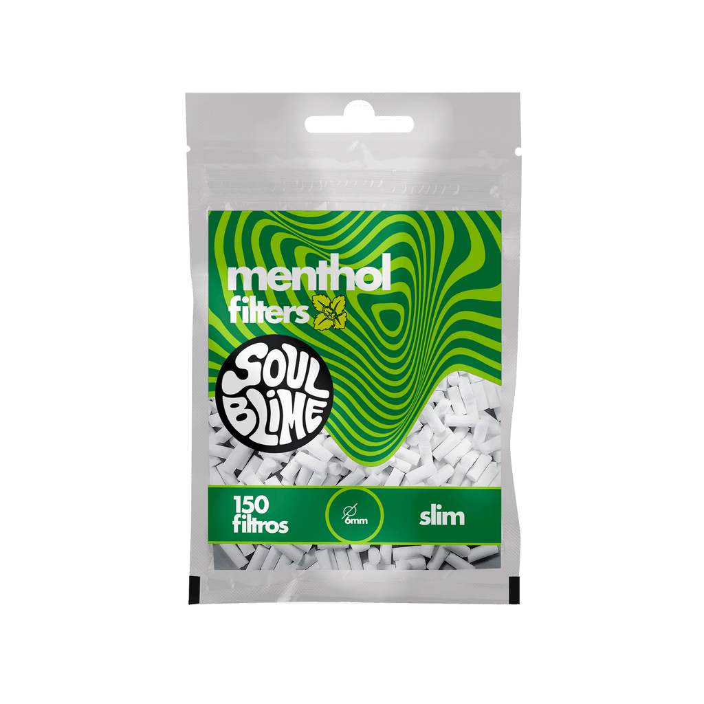 Filtro Saborizado Soulblime Slim de algodón x 150 u