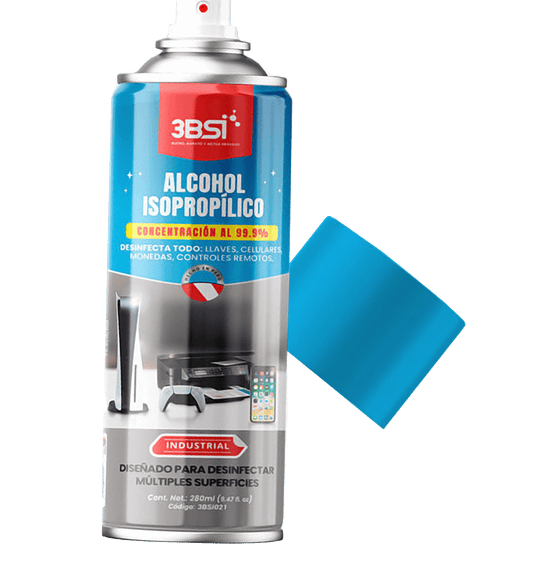 Alcohol Isopropílico 440 ml 99.99% Extra Puro