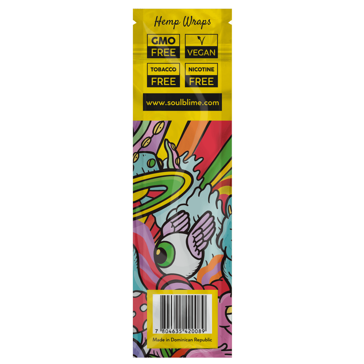 Blunt Hemp Wraps Soulblime Sabores Tropicales