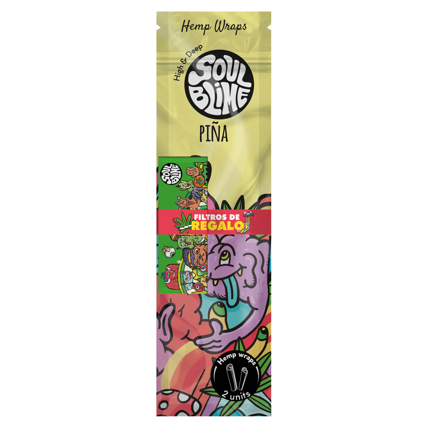 Blunt Hemp Wraps Soulblime Sabores Tropicales