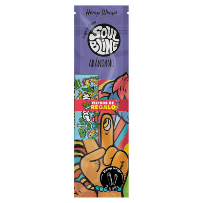 Blunt Hemp Wraps Soulblime Sabores Frutales