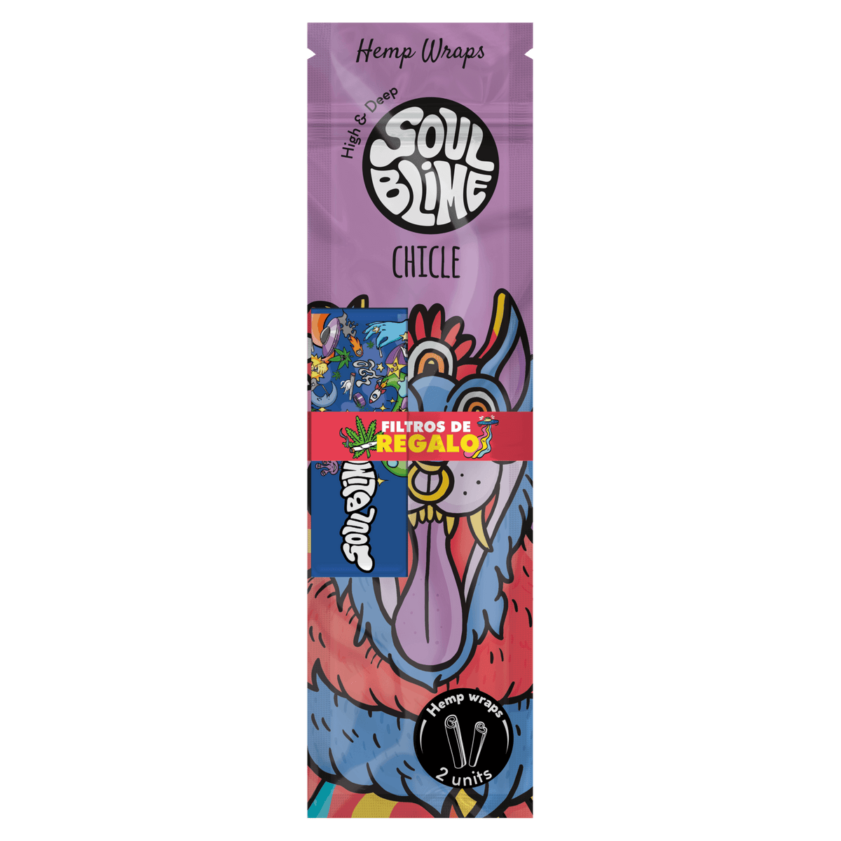 Blunt Hemp Wraps Soulblime Sabores Dulces