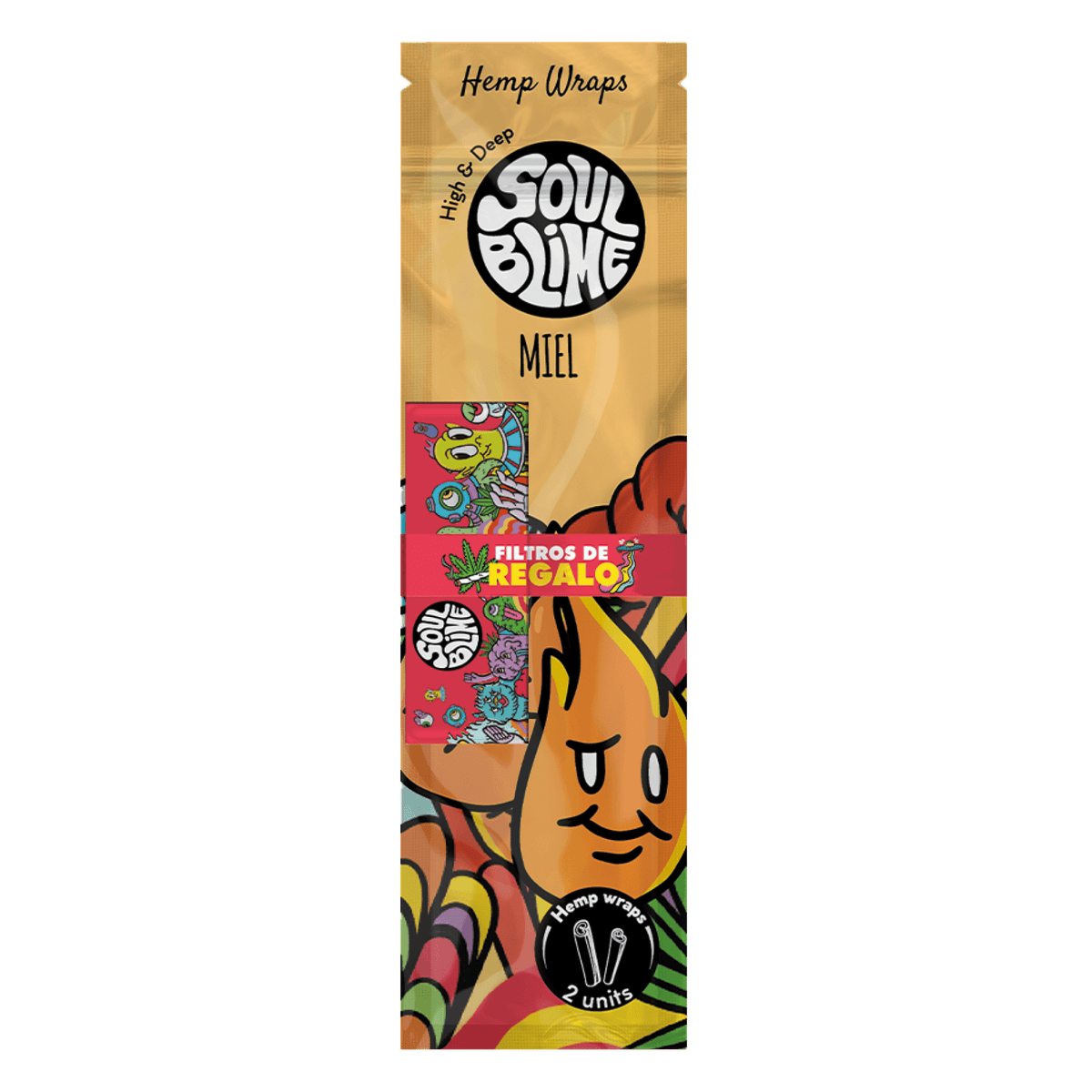 Blunt Hemp Wraps Soulblime Sabores Extradulces