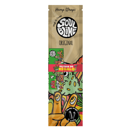 Blunt Hemp Wraps Soulblime Sabores Clasicos