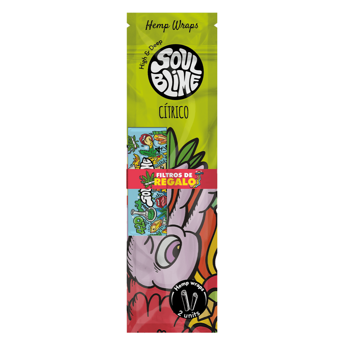 Blunt Hemp Wraps Soulblime Sabores Clasicos