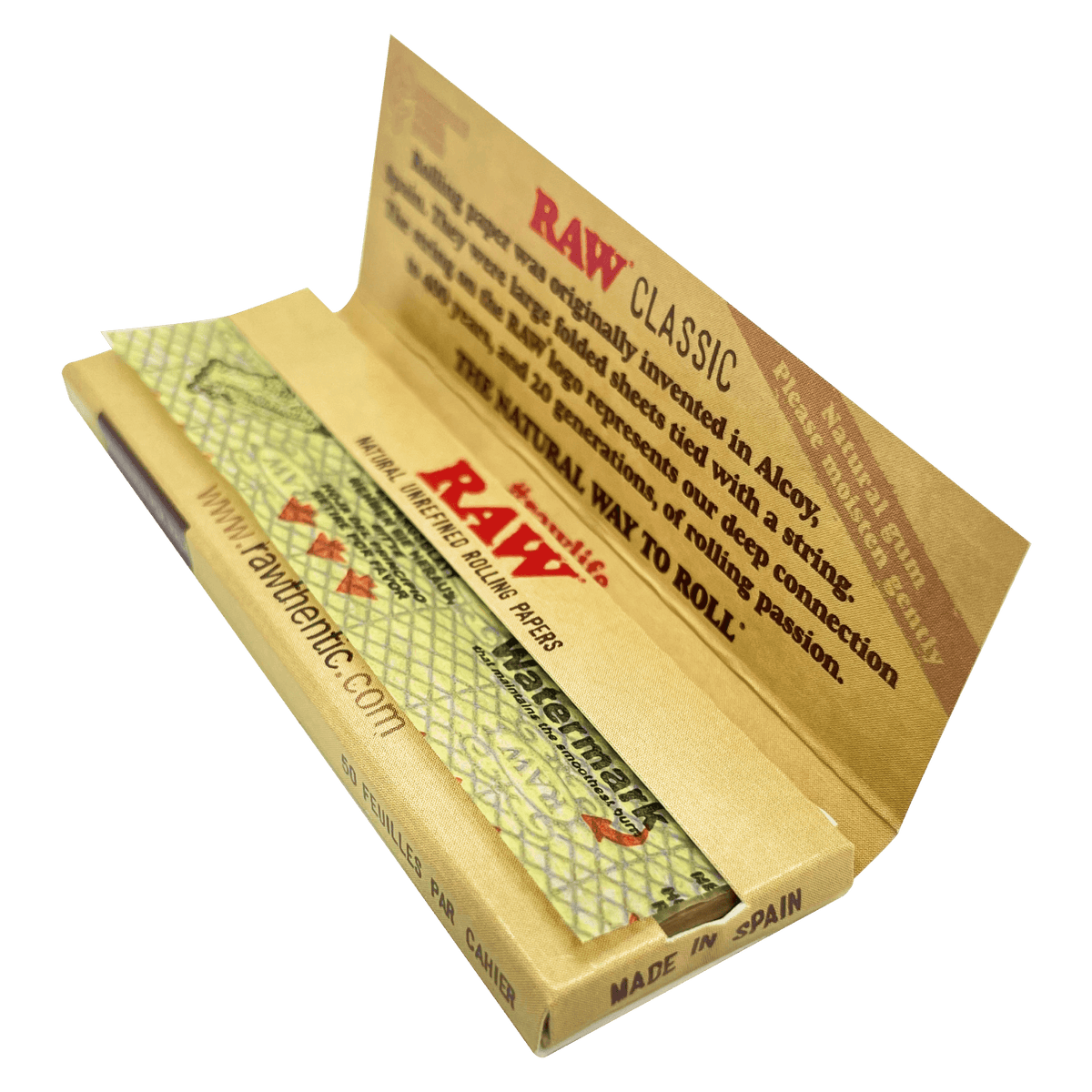 Papelillo Raw Classic 1