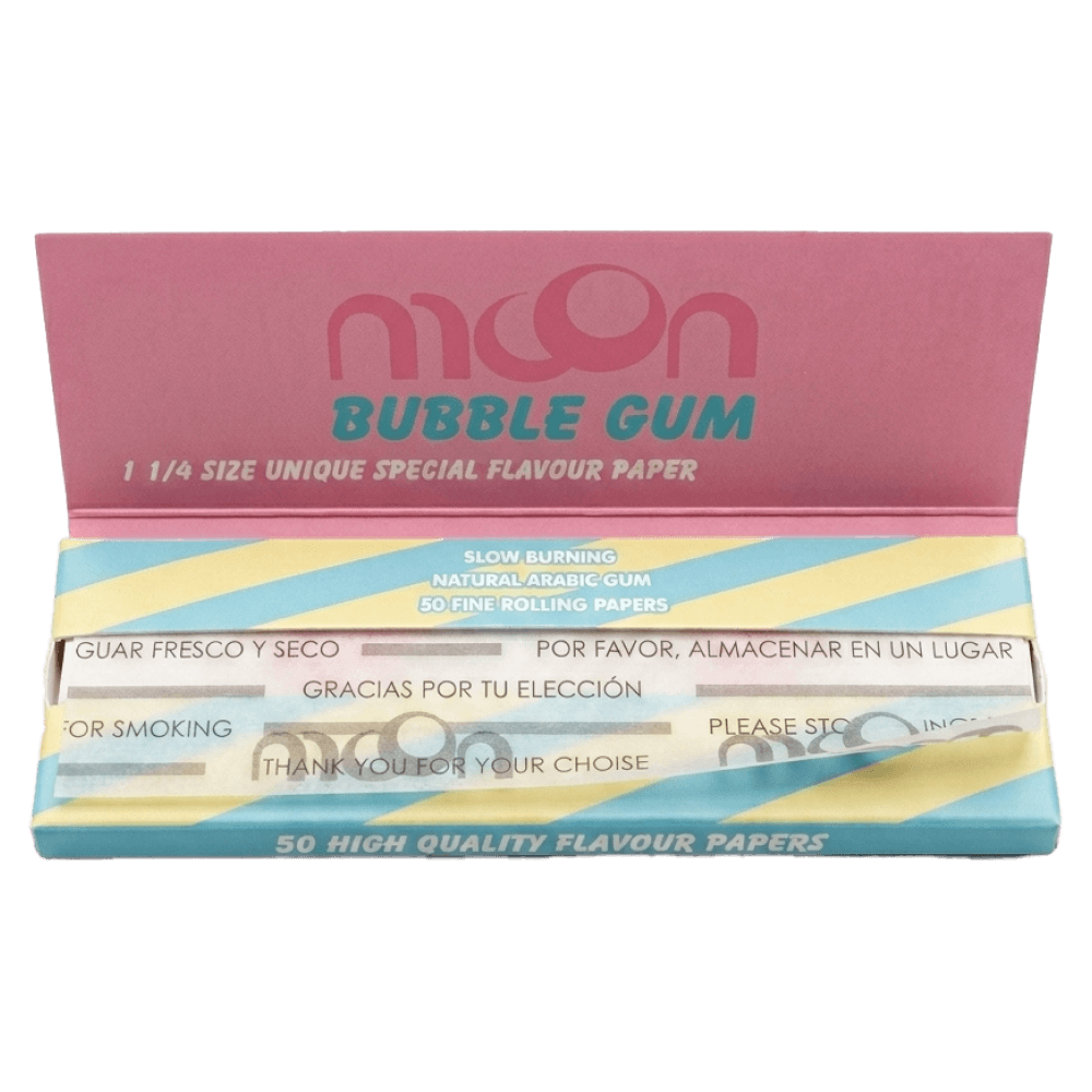 Papelillo Saborizado Bubble Gum Moon 1 1/4