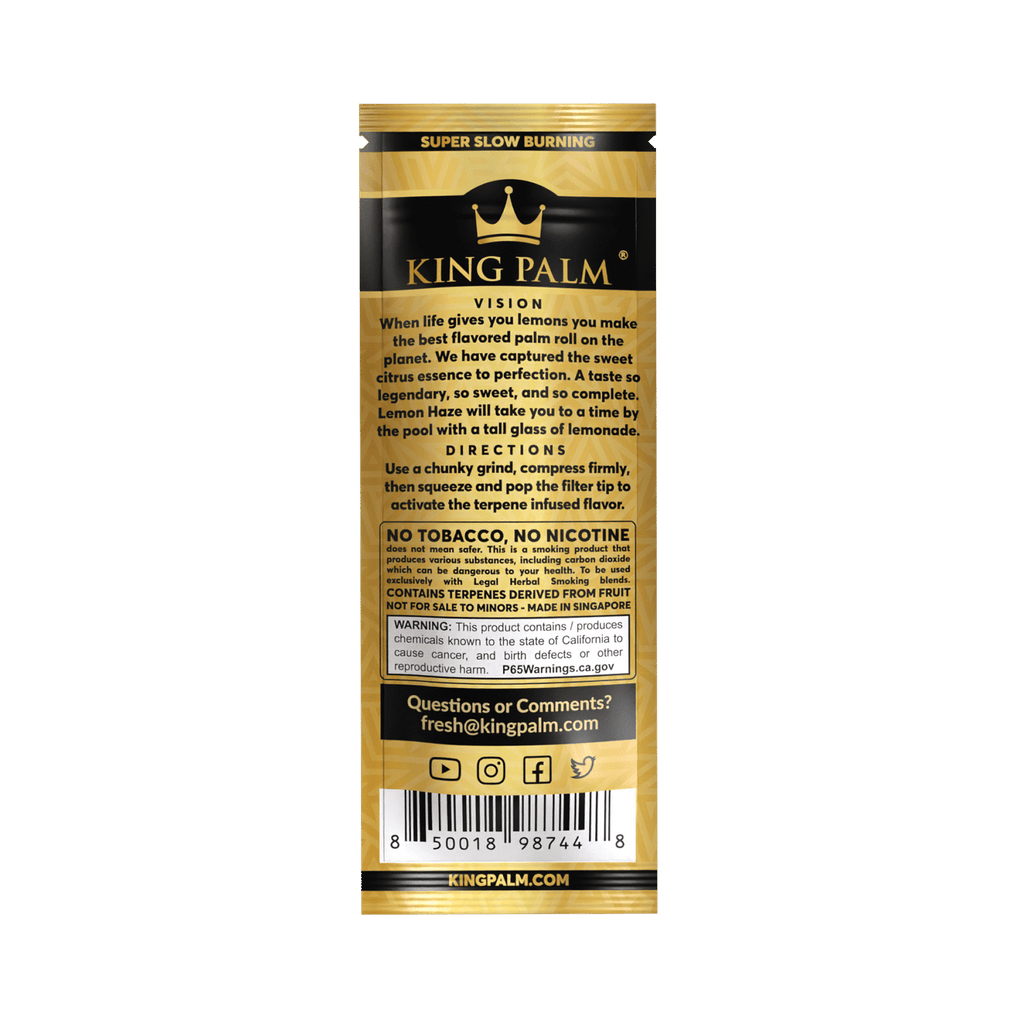 Blunt King Palm Fusion Flavor x2