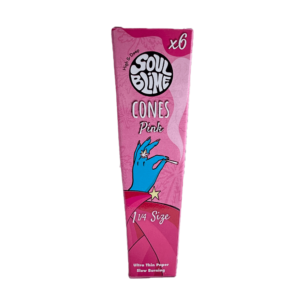 Conos Pink Pre Enrolados Soulblime 1 1/4 x 6u