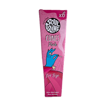Conos Pink Pre Enrolados Soulblime 1 1/4 x 6u