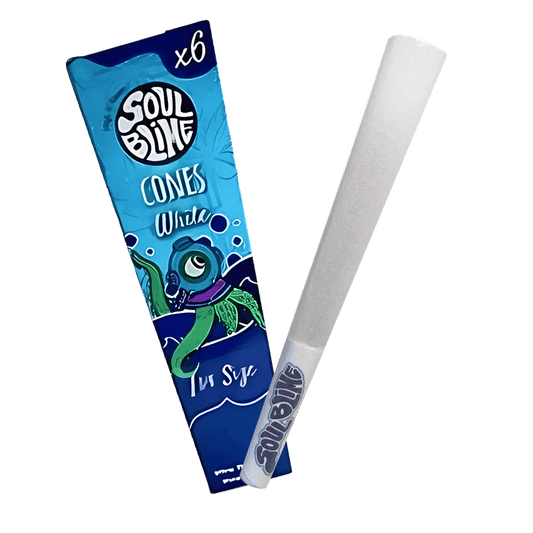 Conos White Enrolados Soulblime 1 1/4 x 6u