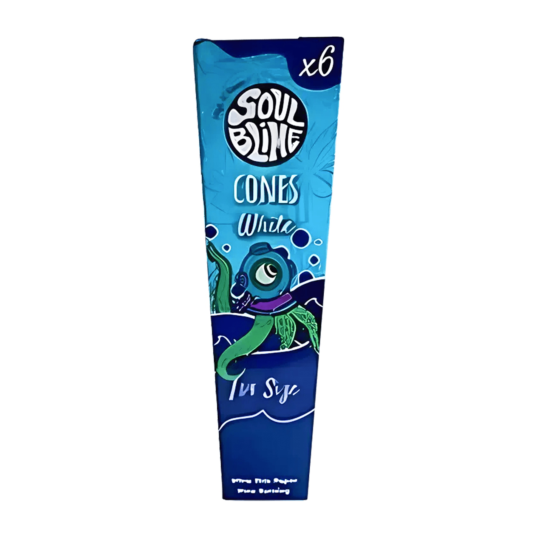 Conos White Enrolados Soulblime 1 1/4 x 6u