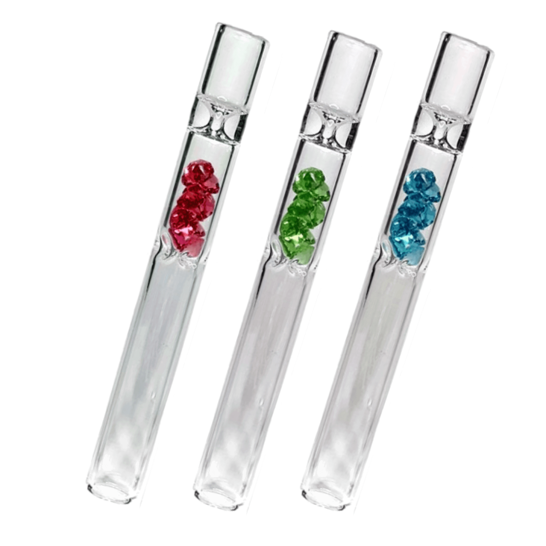 Pipa Hitter Diamantes Vidrio