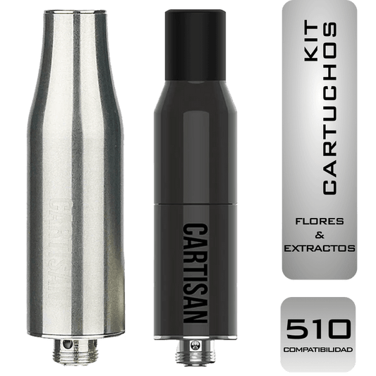 Kit Cartuchos Extractos & Flores 510 - Cartisan