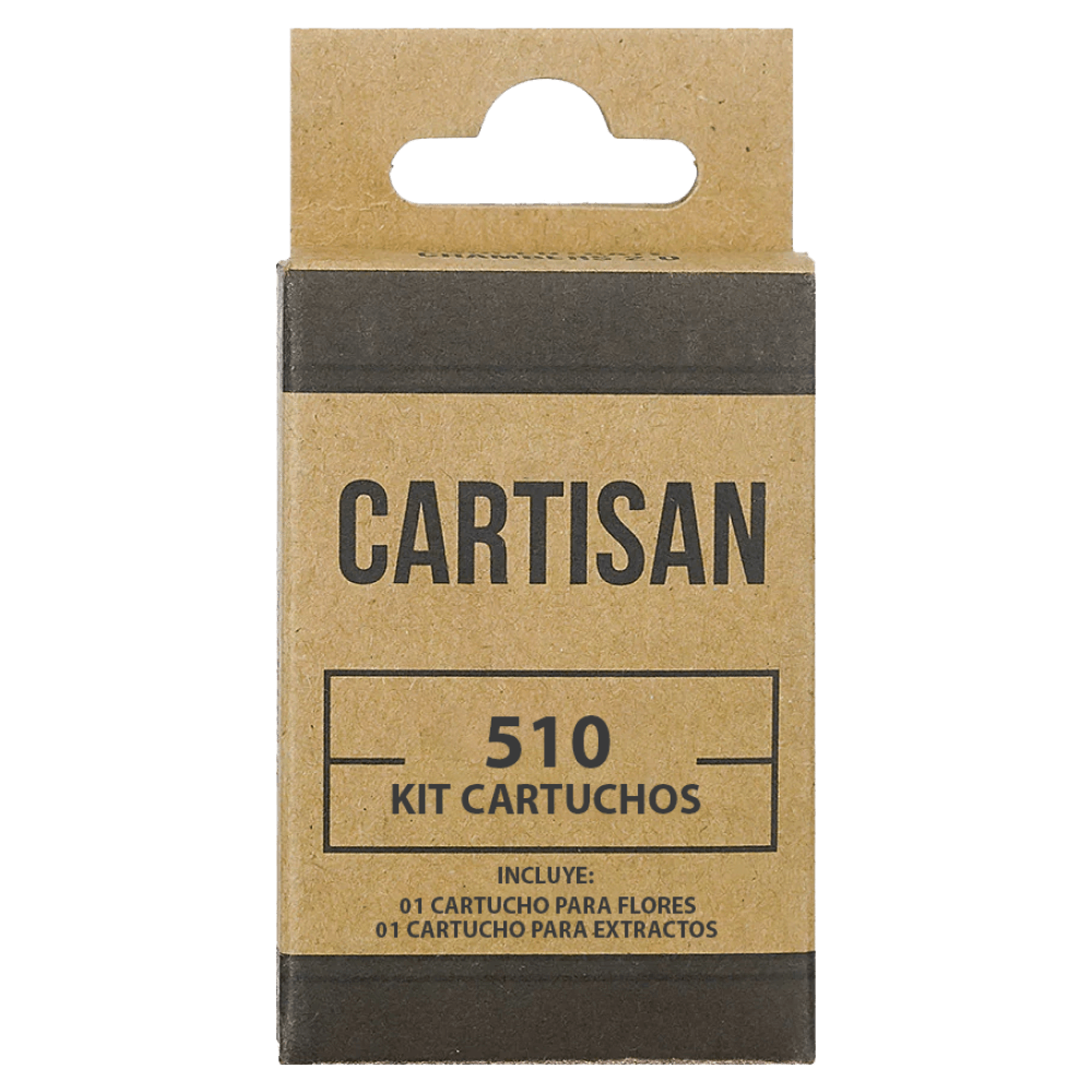 Kit Cartuchos Extractos & Flores 510 - Cartisan